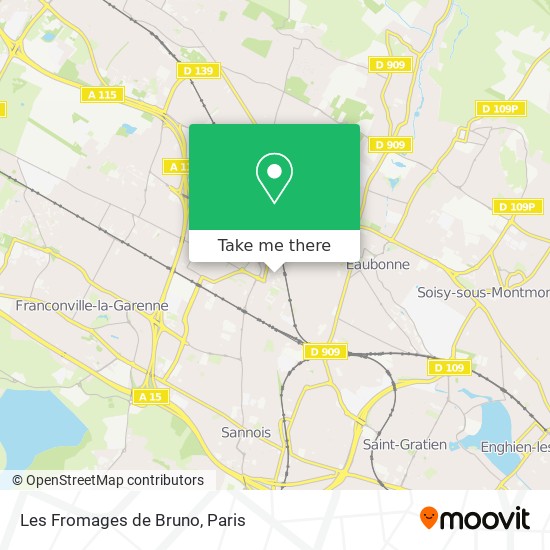 Les Fromages de Bruno map