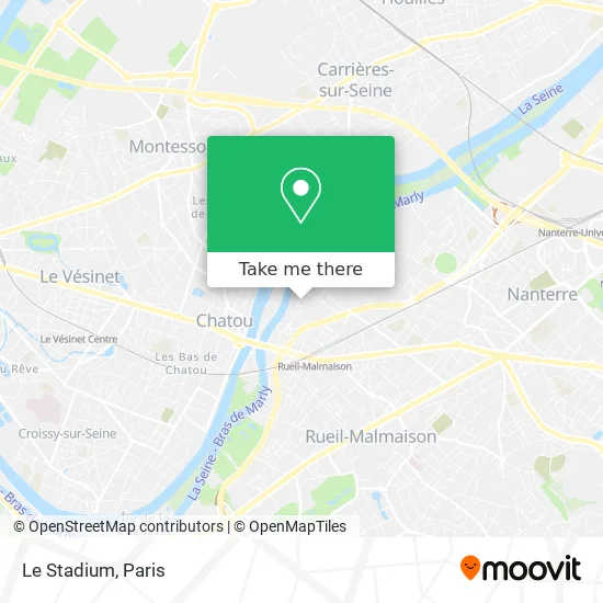 Le Stadium map