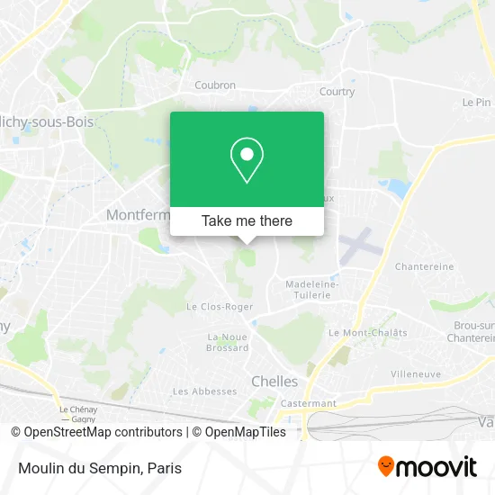 Moulin du Sempin map