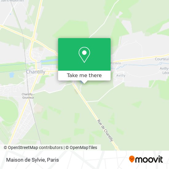 Mapa Maison de Sylvie