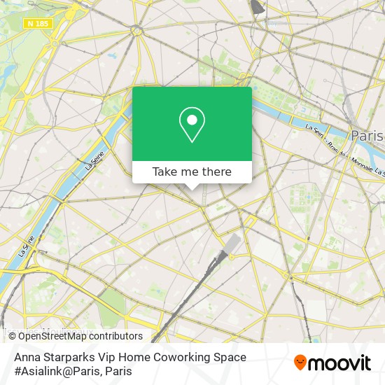 Anna Starparks Vip Home Coworking Space #Asialink@Paris map