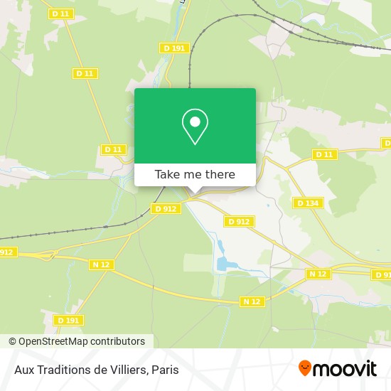 Aux Traditions de Villiers map