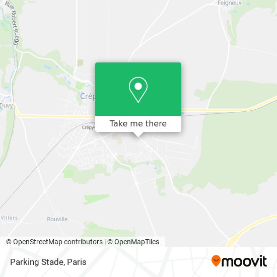 Mapa Parking Stade