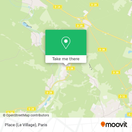 Place (Le Village) map