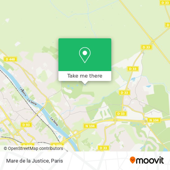 Mare de la Justice map