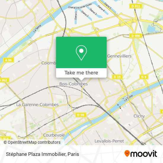 Mapa Stéphane Plaza Immobilier