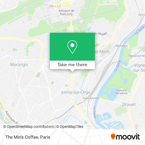 The Min's Coffee map