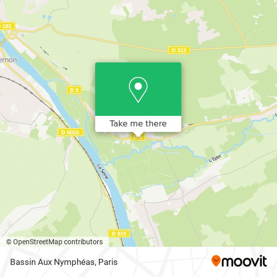 Bassin Aux Nymphéas map