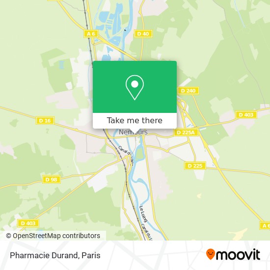 Pharmacie Durand map