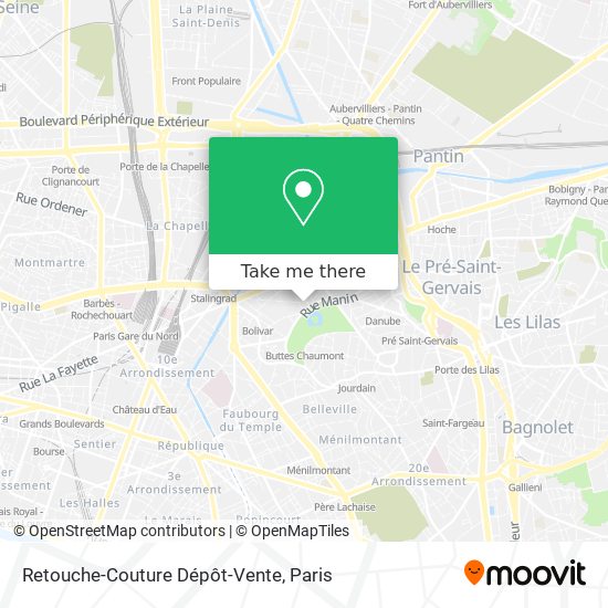 Retouche-Couture Dépôt-Vente map