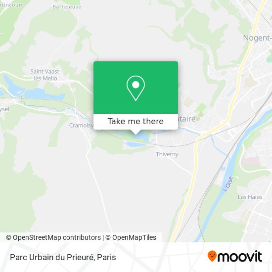 Parc Urbain du Prieuré map