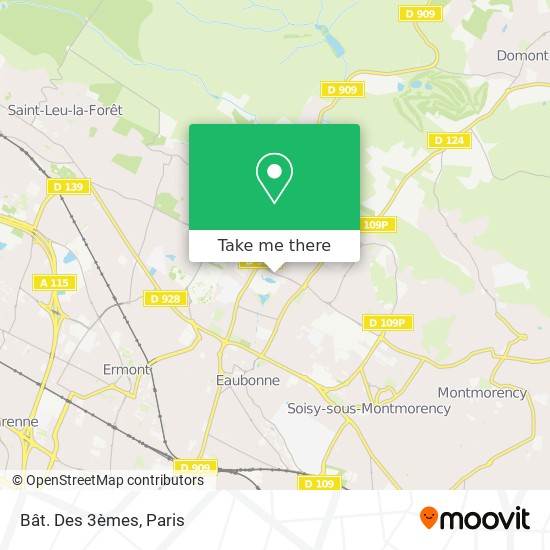 Bât. Des 3èmes map