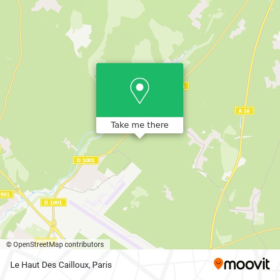 Le Haut Des Cailloux map
