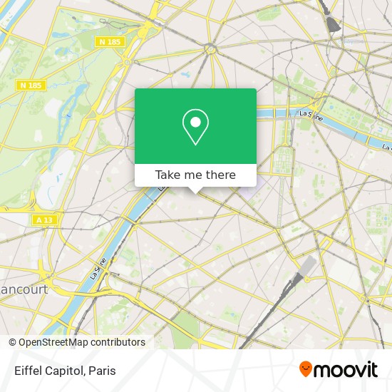 Mapa Eiffel Capitol