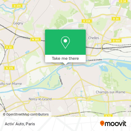 Activ' Auto map