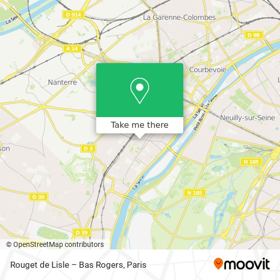 Rouget de Lisle – Bas Rogers map