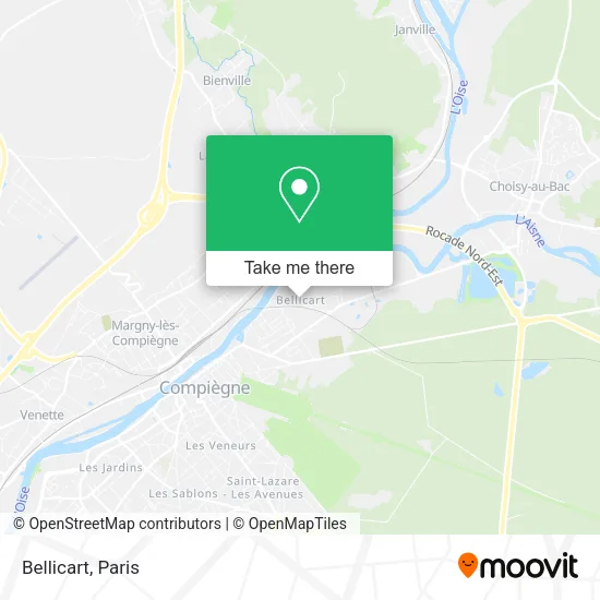 Bellicart map