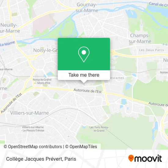 Collège Jacques Prévert map