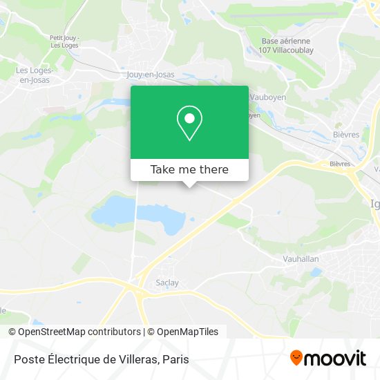 Poste Électrique de Villeras map