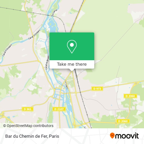 Mapa Bar du Chemin de Fer