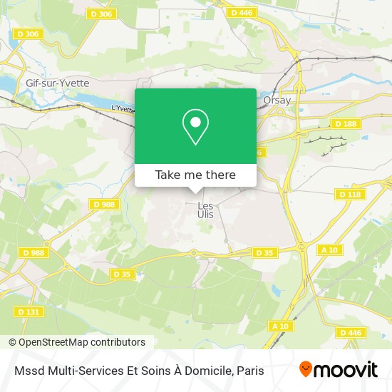 Mssd Multi-Services Et Soins À Domicile map