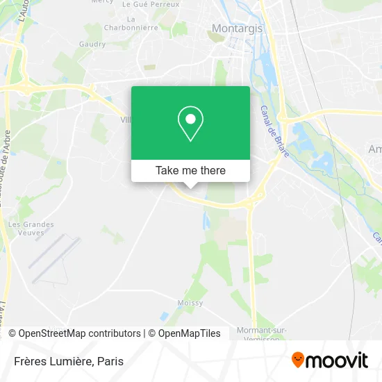 Frères Lumière map