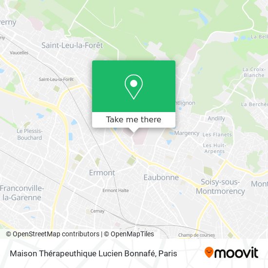 Maison Thérapeuthique Lucien Bonnafé map