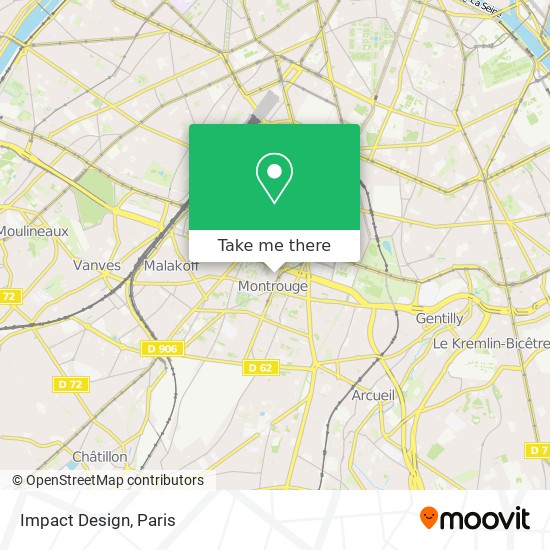 Impact Design map