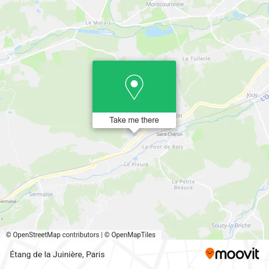 Étang de la Juinière map