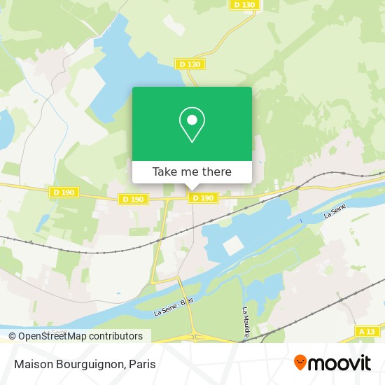 Maison Bourguignon map