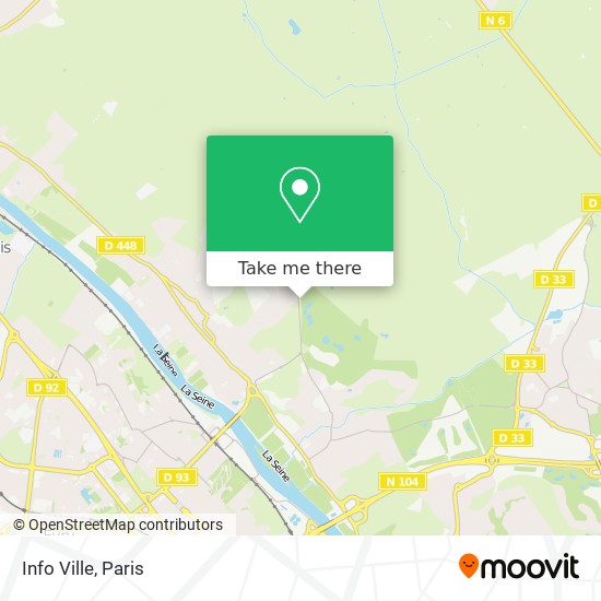 Info Ville map