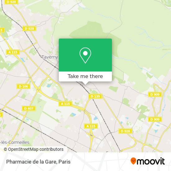 Pharmacie de la Gare map