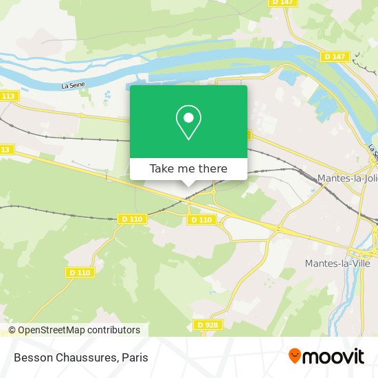 Mapa Besson Chaussures