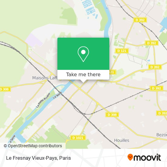 Le Fresnay Vieux-Pays map