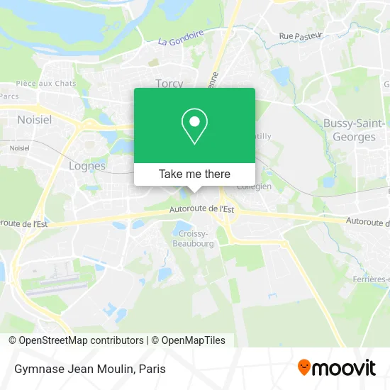 Gymnase Jean Moulin map