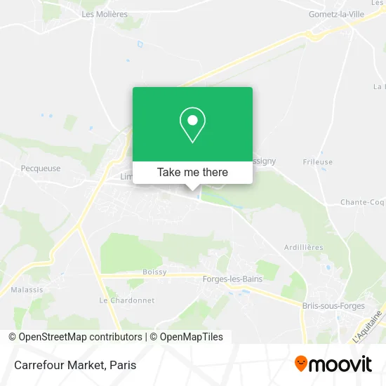 Carrefour Market map