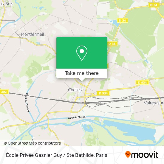 École Privée Gasnier Guy / Ste Bathilde map