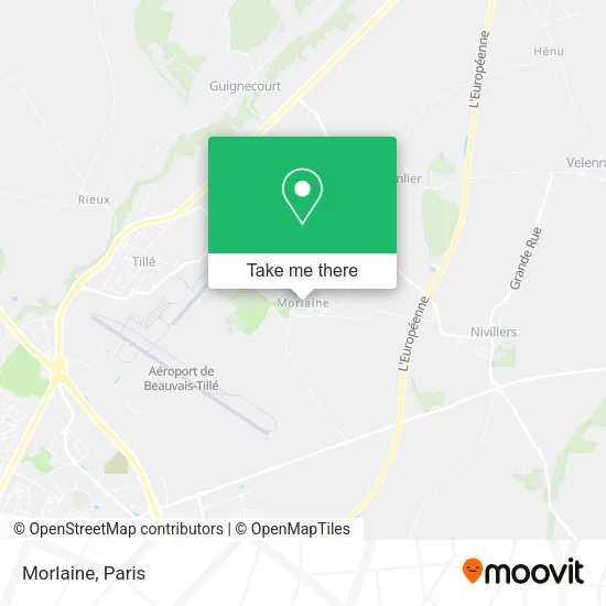 Morlaine map