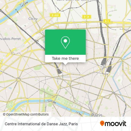 Centre International de Danse Jazz map