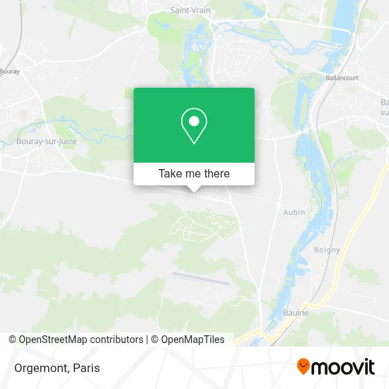 Orgemont map