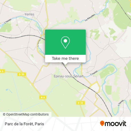 Parc de la Forêt map