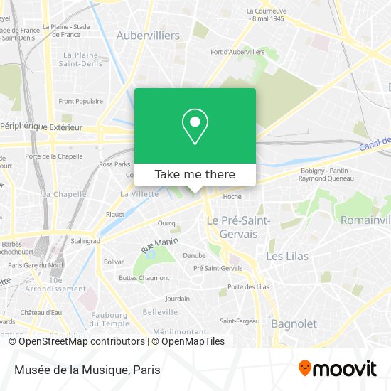 Musée de la Musique map