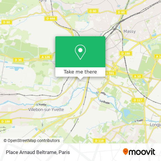 Place Arnaud Beltrame map