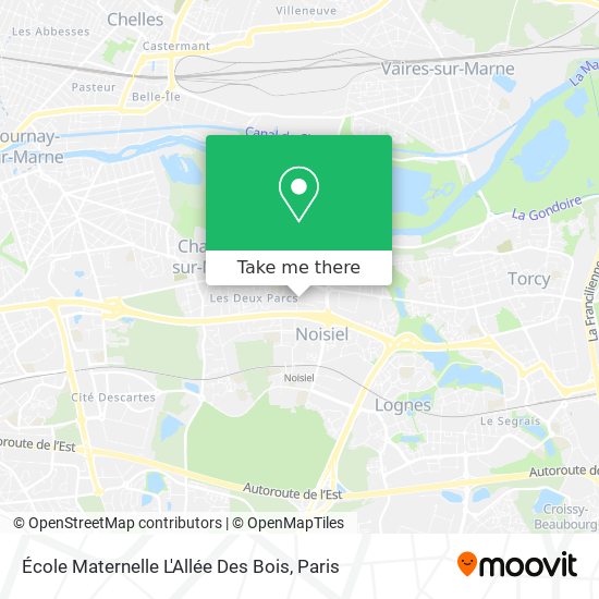 École Maternelle L'Allée Des Bois map