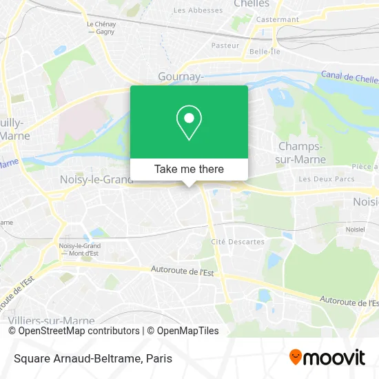 Square Arnaud-Beltrame map