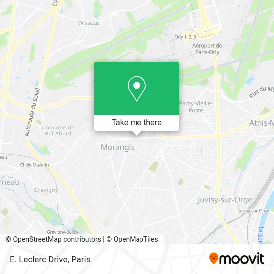 E. Leclerc Drive map