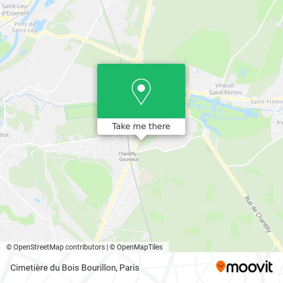 Mapa Cimetière du Bois Bourillon