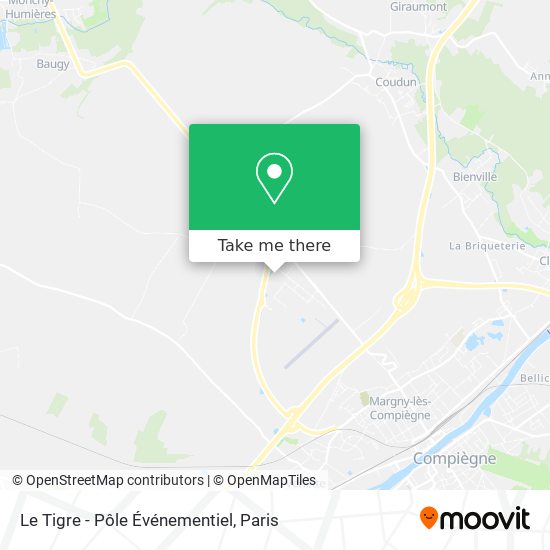 Le Tigre - Pôle Événementiel map