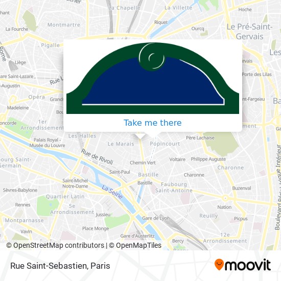 Rue Saint-Sebastien map
