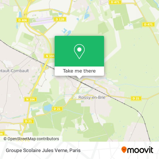 Groupe Scolaire Jules Verne map